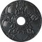 Ekena Millwork Norwich Ceiling Medallion (Fits Canopies up to 4 1/2"), 18"OD x 3 1/2"ID x 1 3/8"P, Pewter CM18NOPES - alternate 1